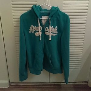 Aeropostale hoodie blue